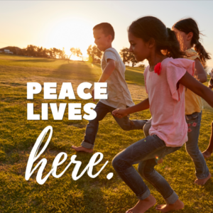 Peace-Lives-Here-Kids-Running-Banner