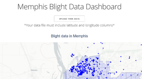 Blight Data Dashboard In Memphis