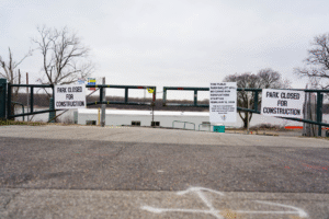 Park closed for construction photo