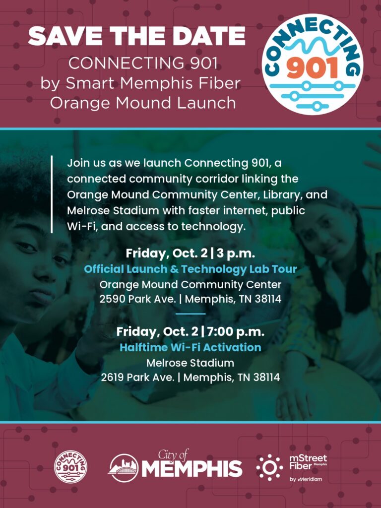 Connecting901 flyer